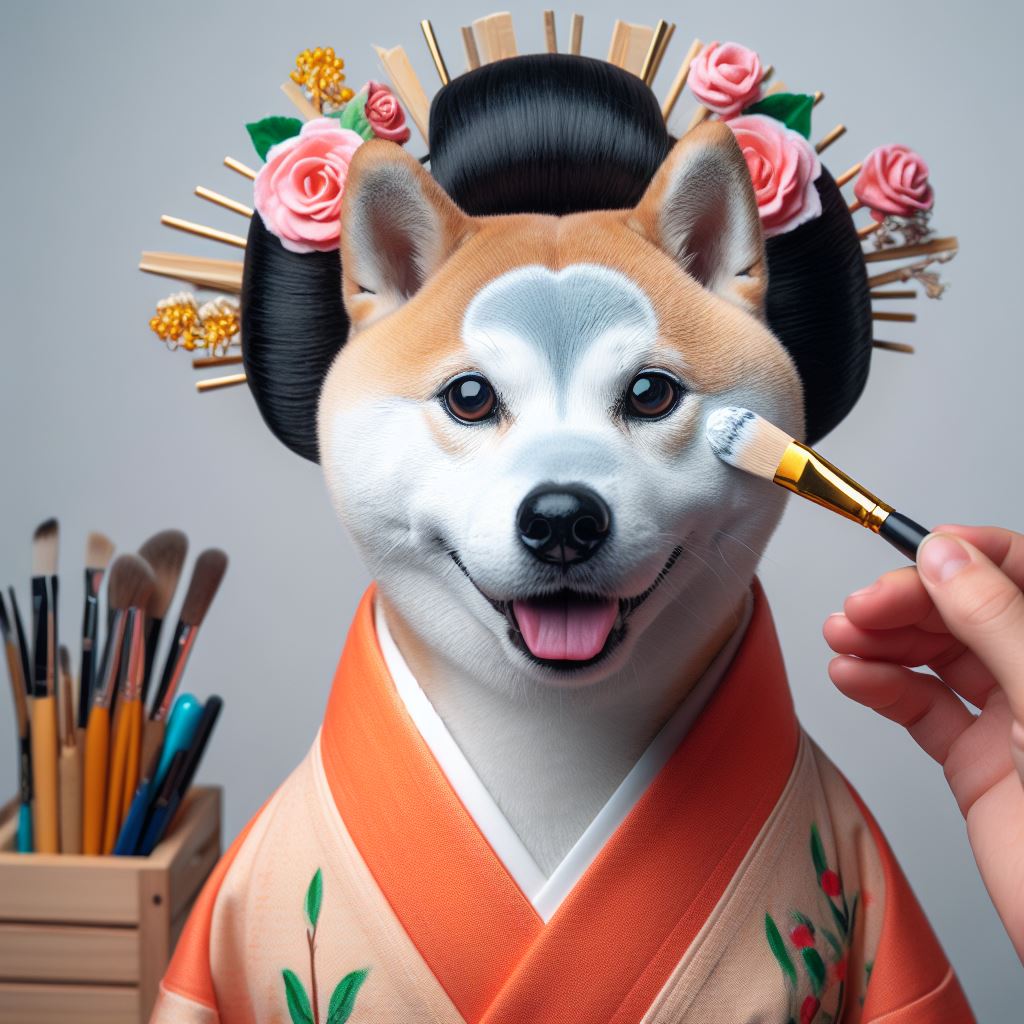 Shiba branco