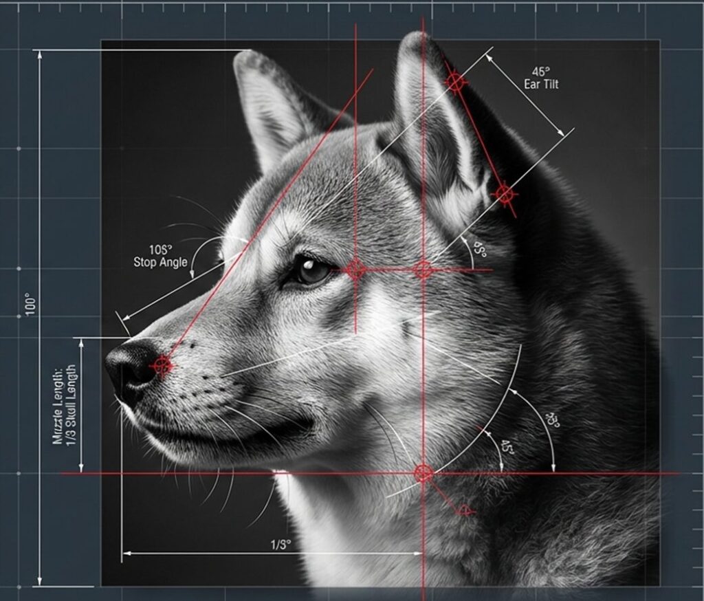 orelhas do shiba